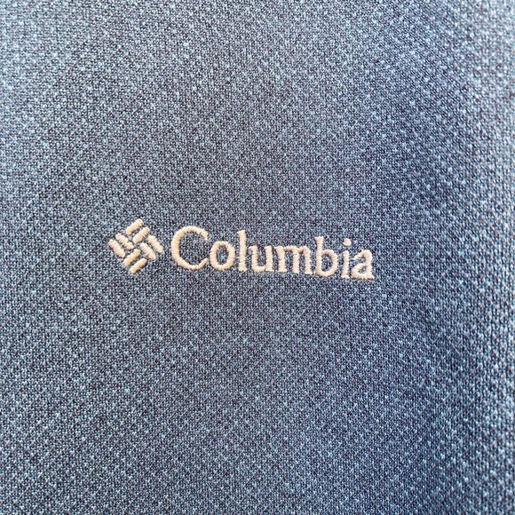 COLUMBIA Blue Polo Shirt - Picture 3 of 8